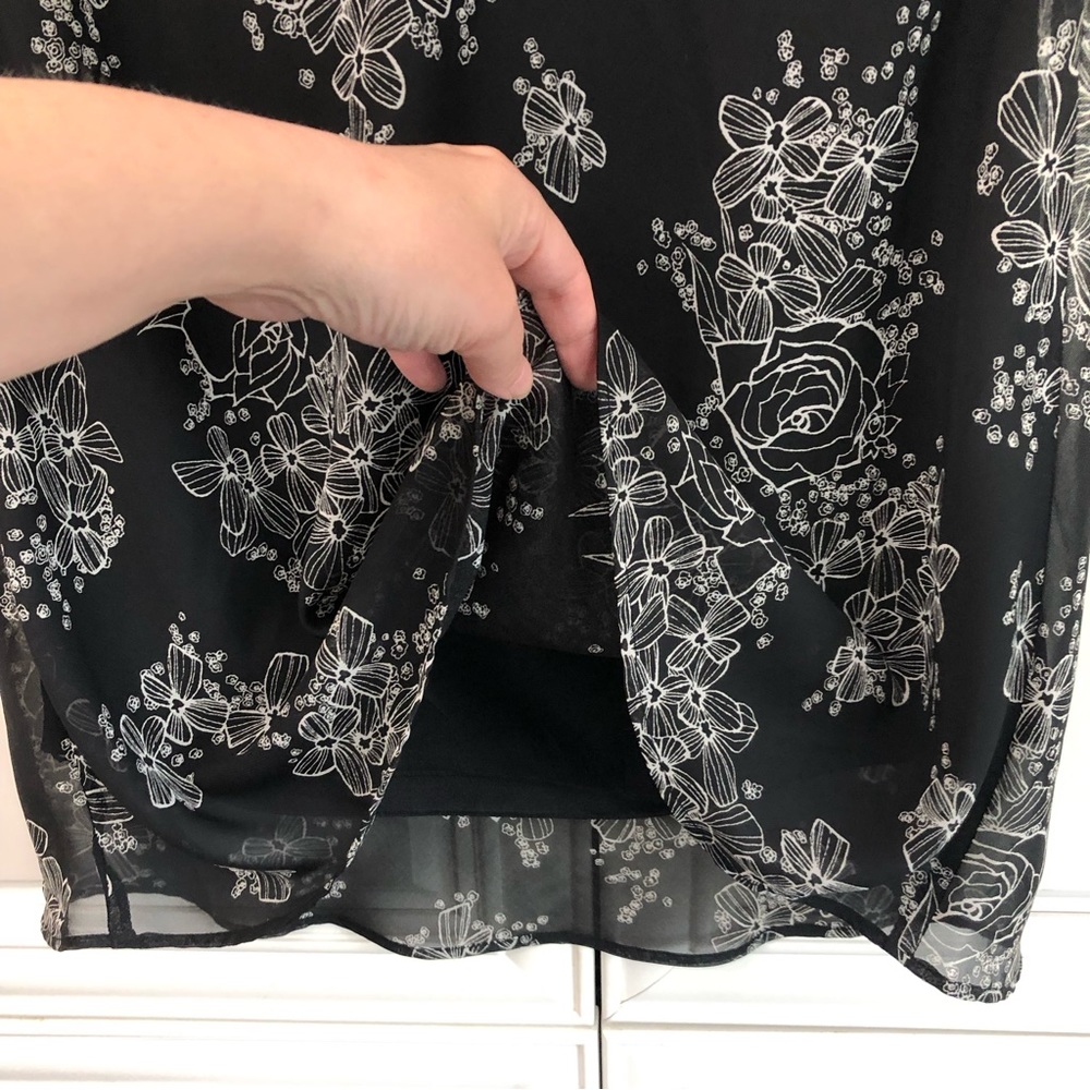 H&M lined floral women’s skirt - Picture 4 of 8